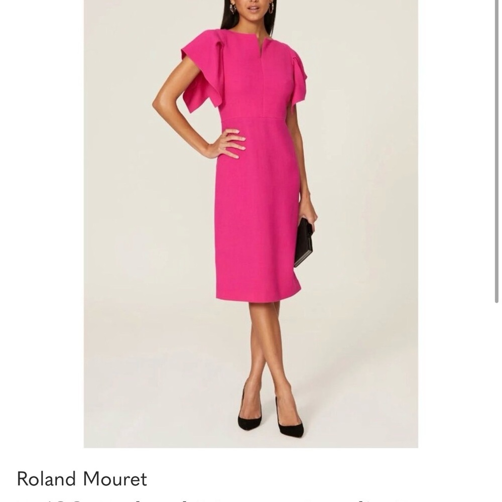 Roland Mouret Pink Dress size 4